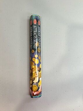 HEM Attracts Money Incense - Blue and Gold Tube